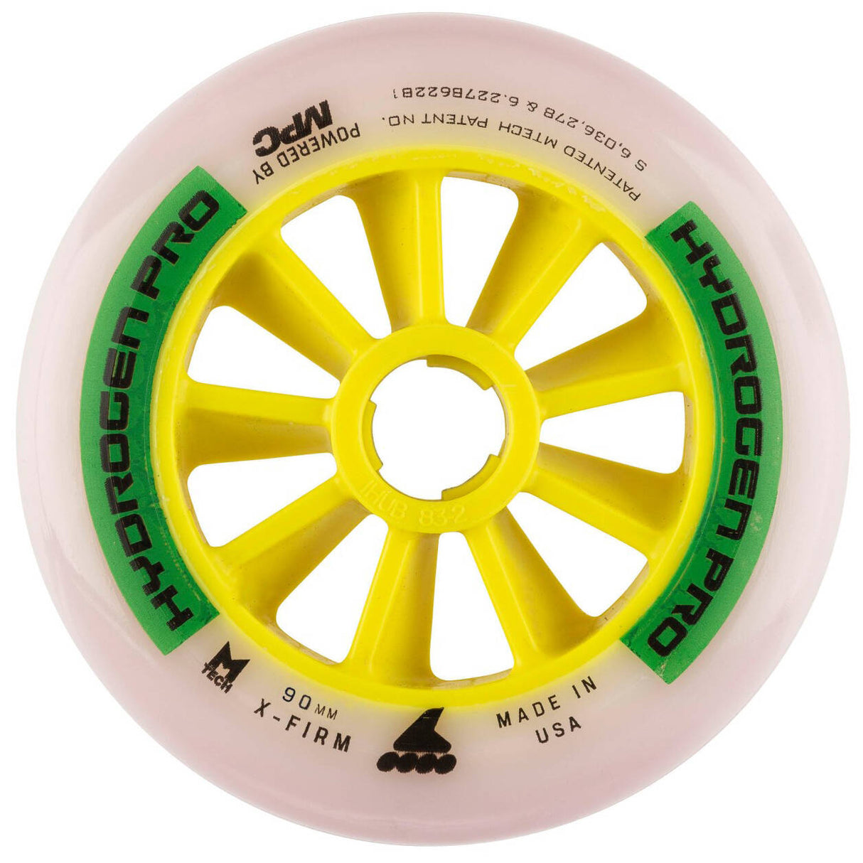 Rollerblade Hydrogen Pro 90mm X-Firm Inline Skate Wheels