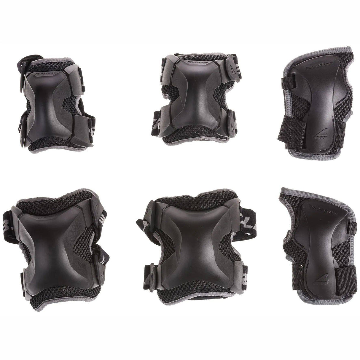 Rollerblade X-Gear 3 Pad Set - Black