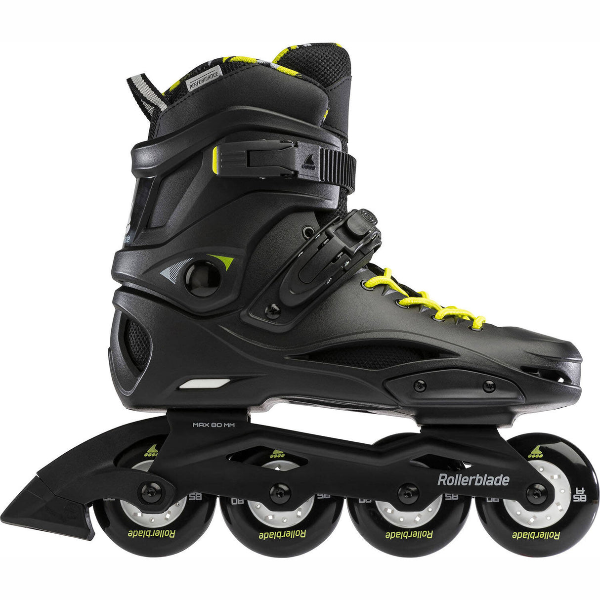 Rollerblade RB Cruiser - Black/Neon Yellow