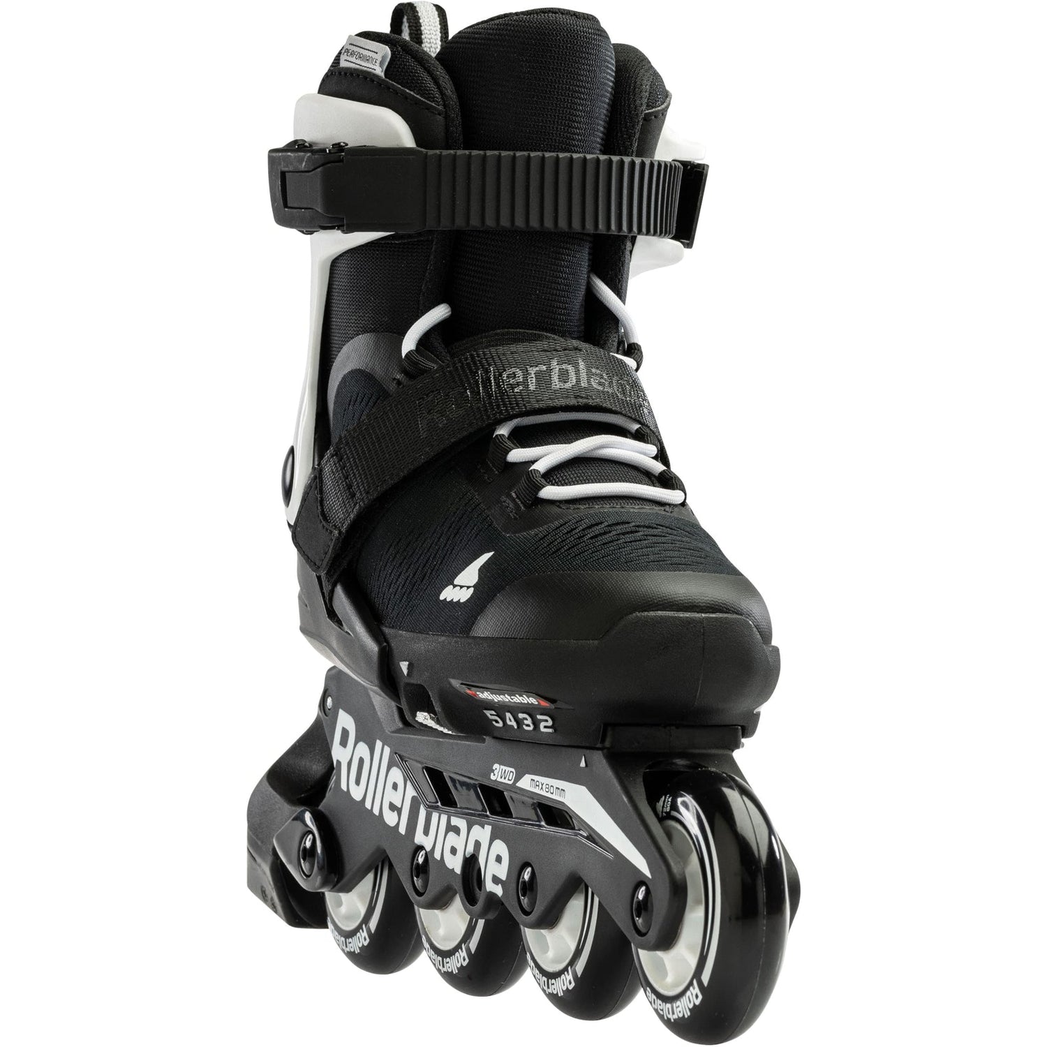 Rollerblade Microblade Inline Skates - Black/White