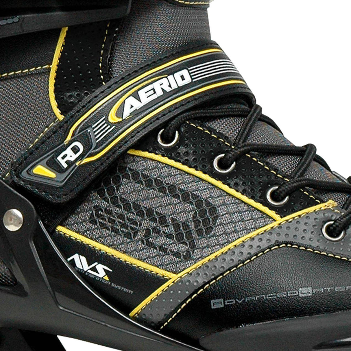 Roller Derby Aerio Q-60 Semi Soft Inline Roller Skates - Black/Yellow