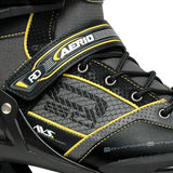 Roller Derby Aerio Q-60 Semi Soft Inline Roller Skates - Black/Yellow