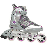 Roller Derby Aerio Q-60 Semi Soft Inline Roller Skates - Grey/Lilac
