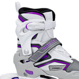 Roller Derby Stingray R7 Adjustable Inline Skates - White/Lilac