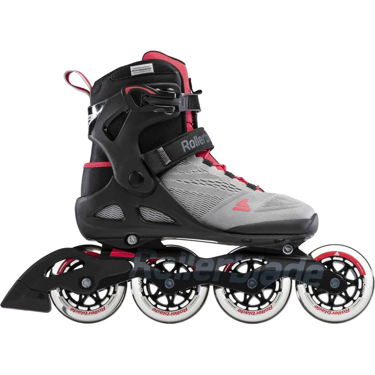 Rollerblade Macroblade 90 W Inline Roller Skates - Grey/Pink