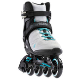 Rollerblade Spark 80 W Inline Roller Skates - Grey/Turquoise