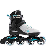 Rollerblade Spark 80 W Inline Roller Skates - Grey/Turquoise