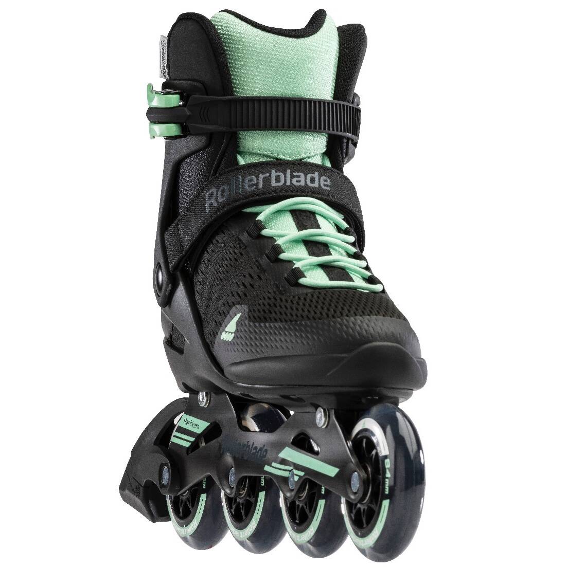 Rollerblade Spark 84 W Inline Roller Skates - Black/Mint