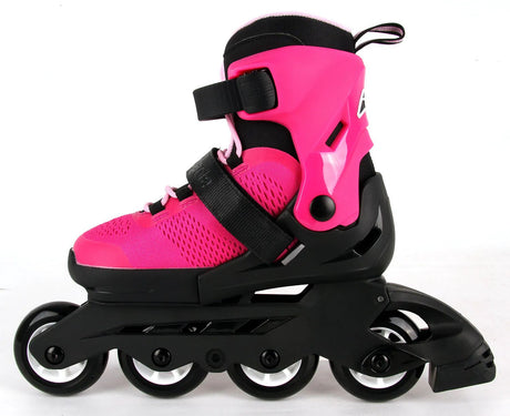 Rollerblade Microblade Girls Adjustable Inline Skates - Pink/Bubblegum