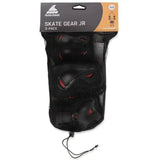 Rollerblade Skate Gear Jr 3 Pack Pad Set - Black/Red