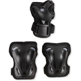 Rollerblade Skate Gear Jr Pad Set - Black/Grey