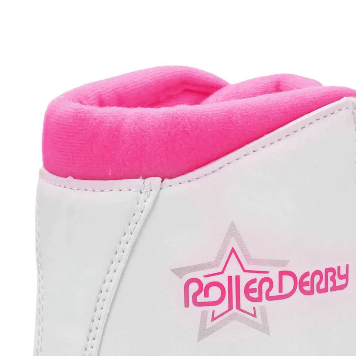 Roller Derby Roller Star 350 Quad Roller Skates - White/Pink