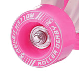 Roller Derby Roller Star 350 Quad Roller Skates - White/Pink