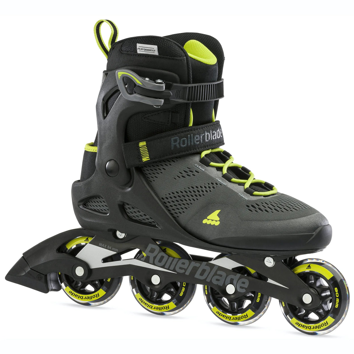 Rollerblade Macroblade 80 Fitness- Black/Lime