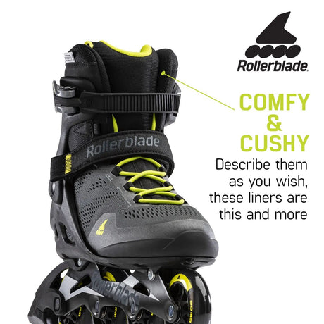 Rollerblade Macroblade 80 Fitness- Black/Lime