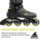 Rollerblade Macroblade 80 Fitness- Black/Lime