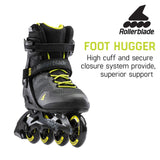 Rollerblade Macroblade 80 Fitness- Black/Lime