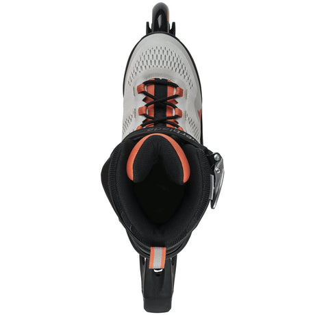 Rollerblade Macroblade 80 Fitness Skates - Glacier Grey/Coral