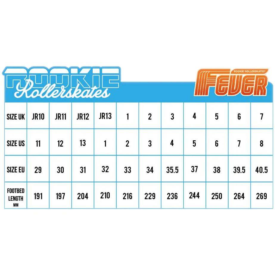 Rookie Fever Quad Roller Skates - White