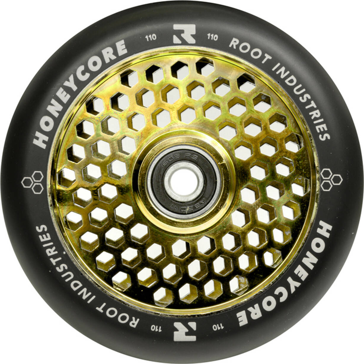 Root Industries Honey Core 120mm Scooter Wheel - Gold Rush