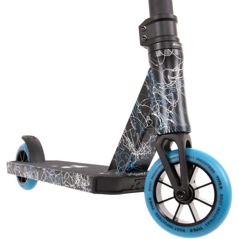 Root Industries Type R Mini Pro Stunt Scooter - Splatter Blue