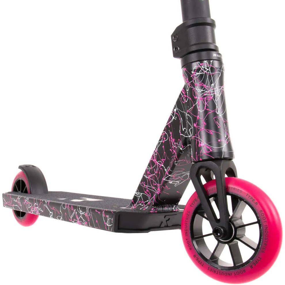 Root Industries Type R Mini Pro Stunt Scooter - Splatter Pink