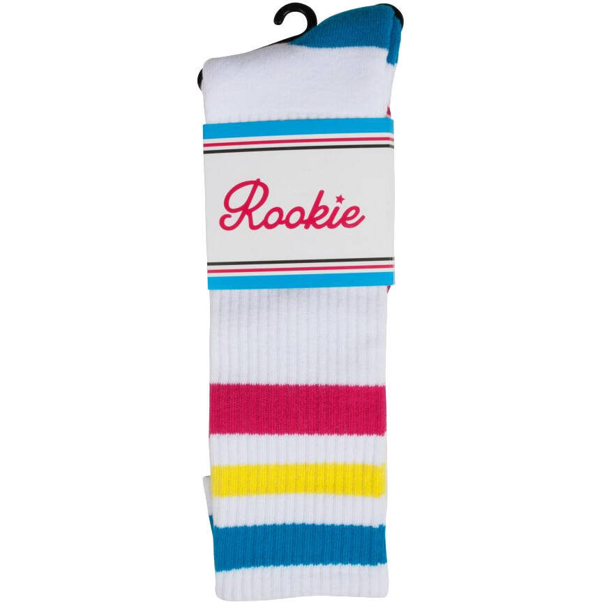 Rookie Roller Socks - White/Multi