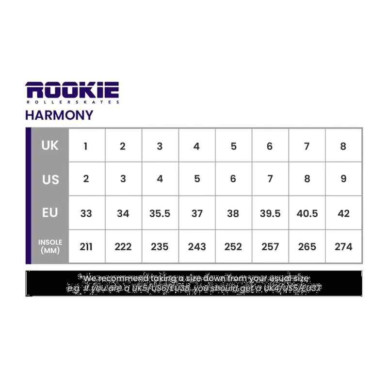 Rookie Harmony Quad Roller Skates - Leopard