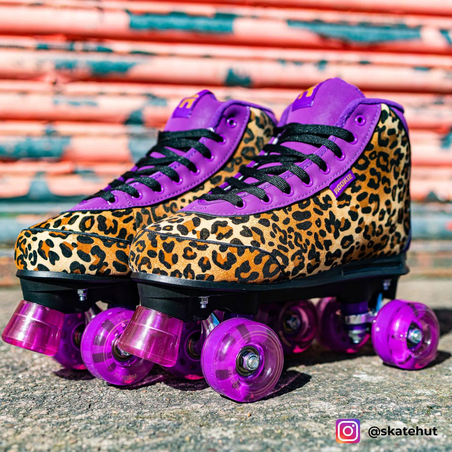 Rookie Harmony Quad Roller Skates - Leopard