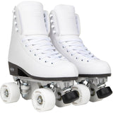 Rookie Artistic Quad Roller Skates - White