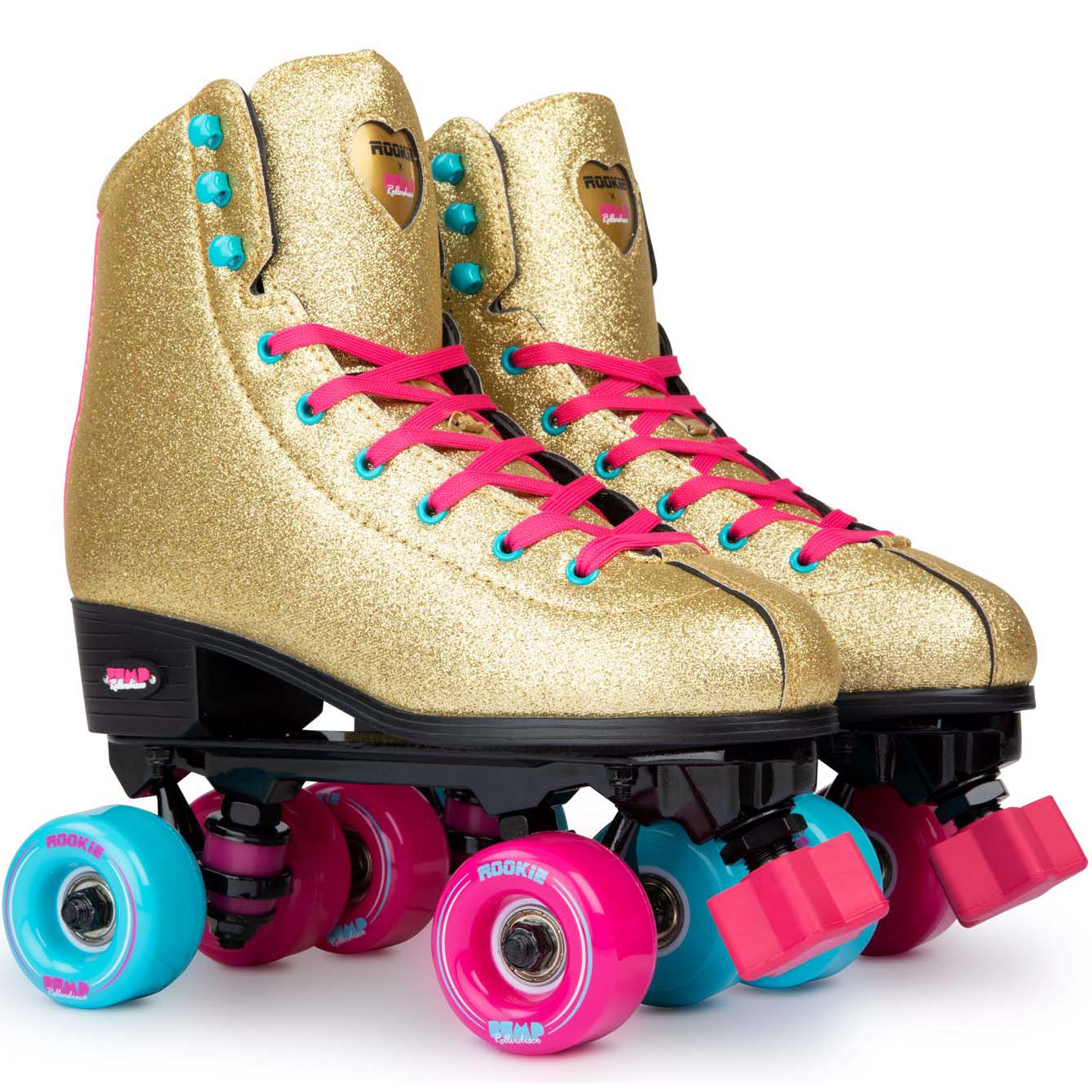 Rookie BUMP Rollerdisco V2 Quad Roller Skates - Gold
