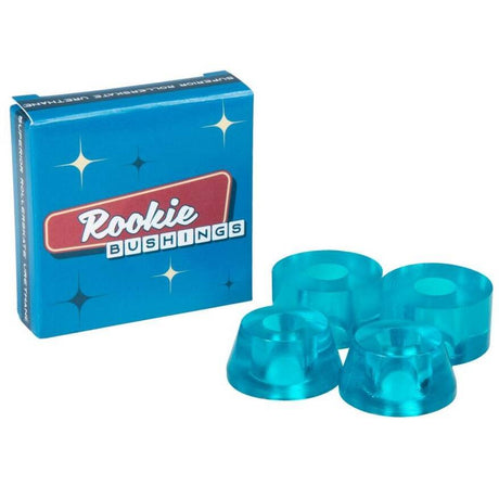 Rookie Conical & Barrel Roller Skate Bushings - Clear Blue 93a