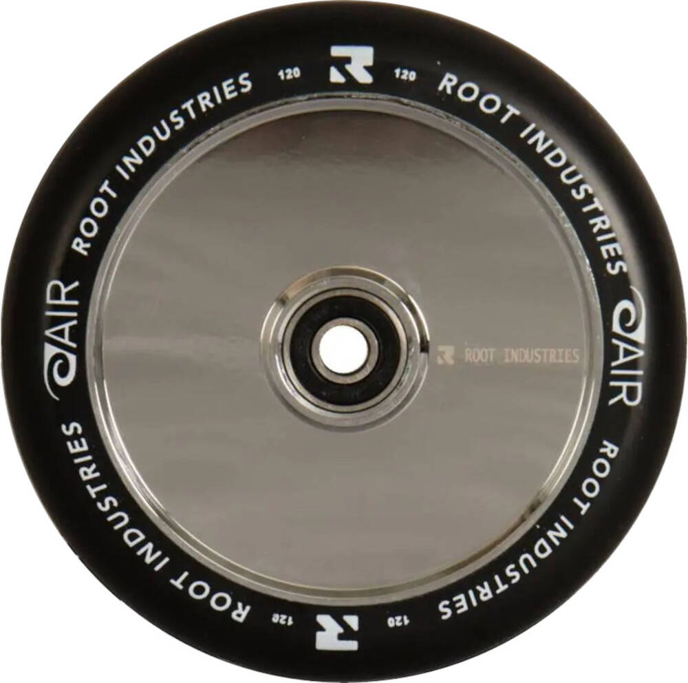 Root Industries 120mm Air Scooter Wheels - Black/Mirror
