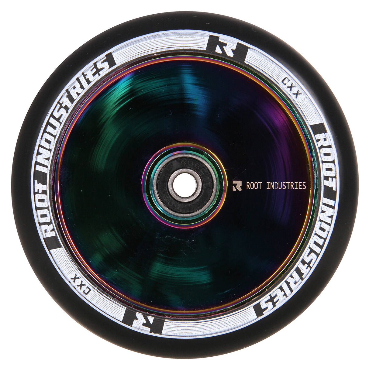 Root Industries 120mm Air Scooter Wheels - Black/Neochrome