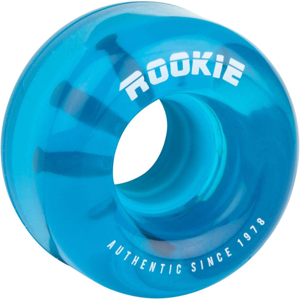 Rookie Disco Quad Roller Skate Wheels 58mm - Clear Blue