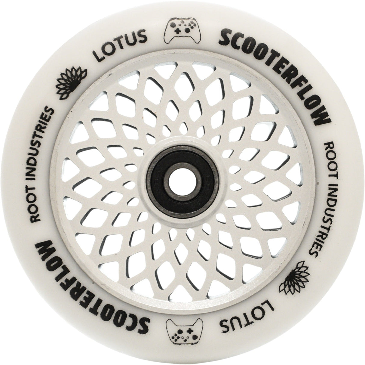 Root Industries Lotus Scooterflow 110mm Scooter Wheel - White/White