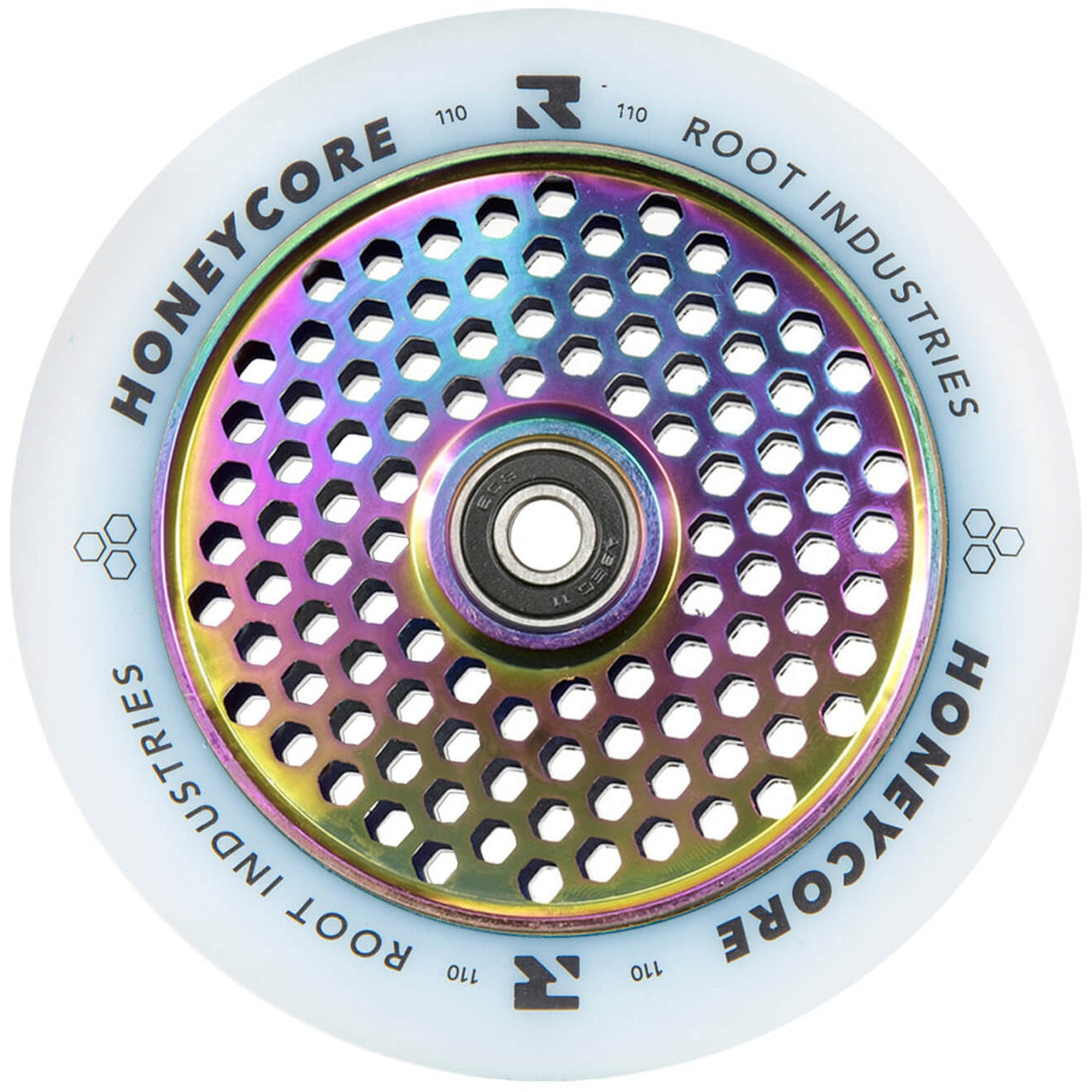 Root Industries Honey Core 110mm Scooter Wheel - White/Neochrome