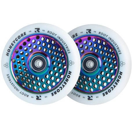 Root Industries Honey Core 110mm Scooter Wheel - White/Neochrome