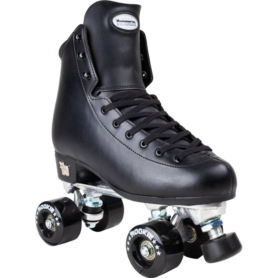 Rookie Artistic Quad Roller Skates - Black UK 4
