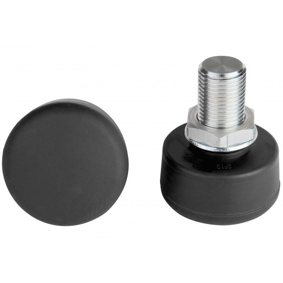 Rookie Adjustable Roller Skate Toe Stops - Black (2PK)