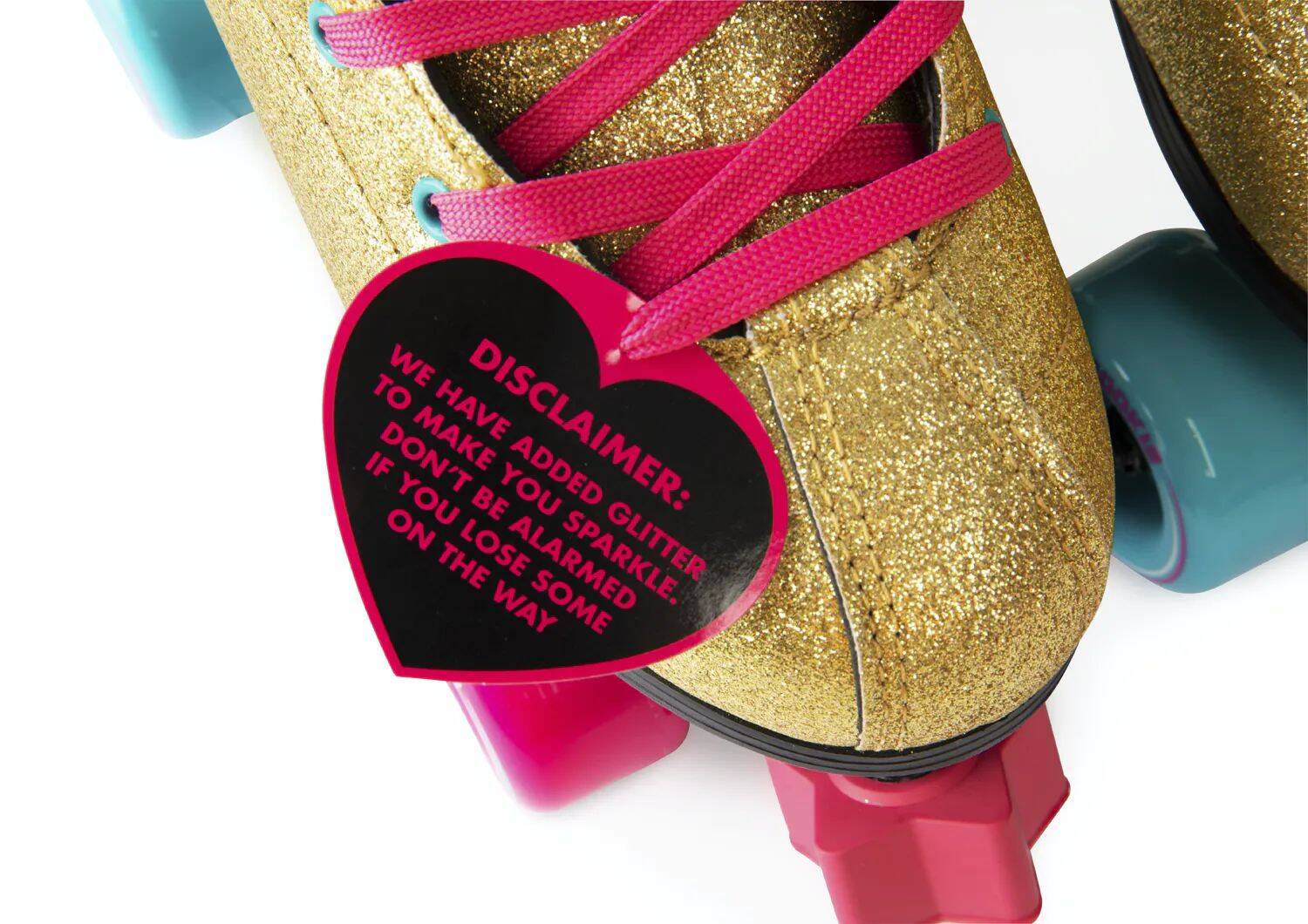 Rookie Bump Rollerdisco Quad Roller Skates - Gold