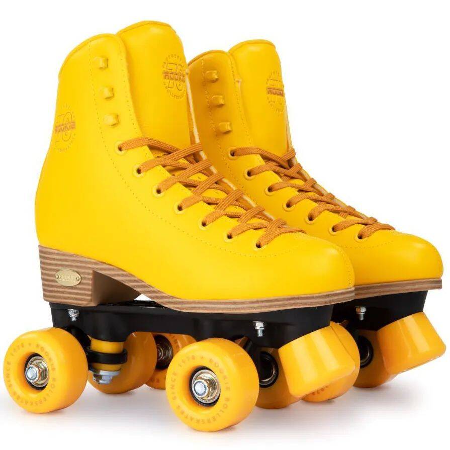 Rookie Classic 78 Quad Roller Skates - Yellow