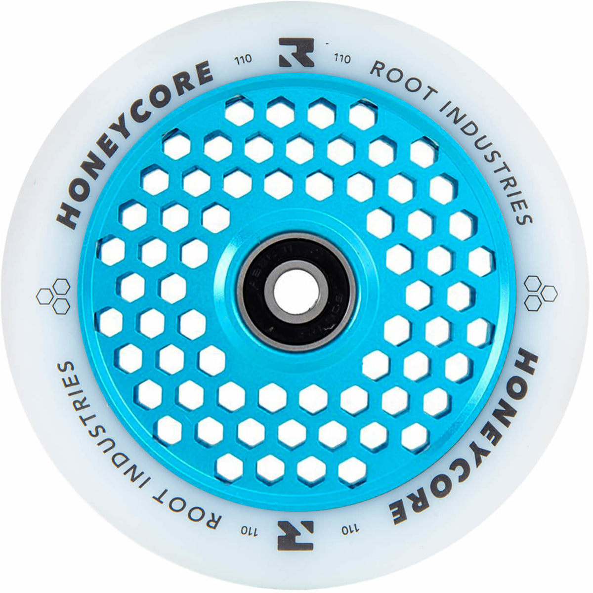 Root Industries HoneyCore 110mm Scooter Wheel - White/Blue