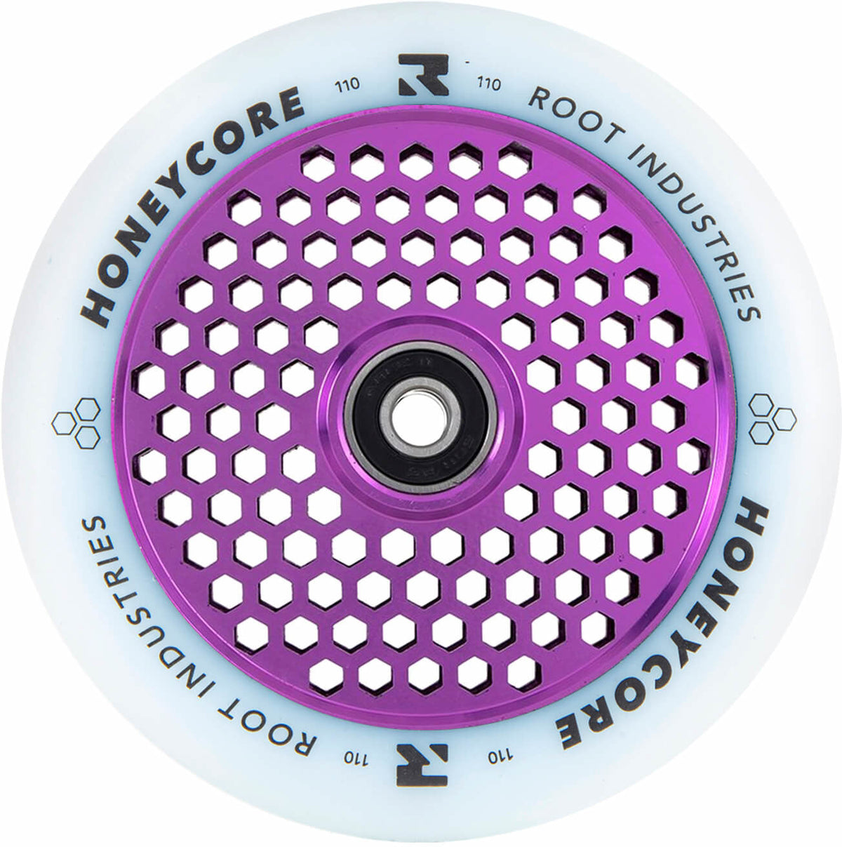 Root Industries HoneyCore 110mm Scooter Wheel - White/Purple
