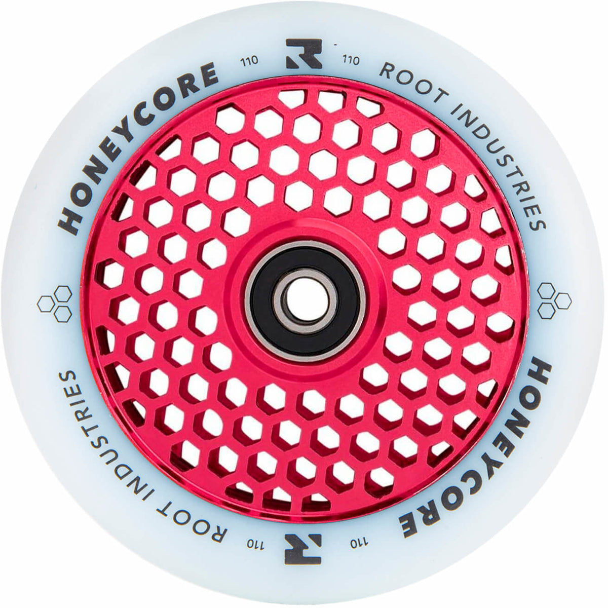 Root Industries HoneyCore 110mm Scooter Wheel - White/Red
