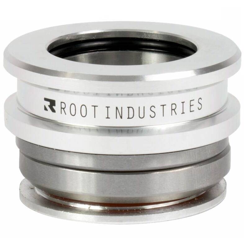 Root Industries Tall Stack Integrated Scooter Headset - Silver