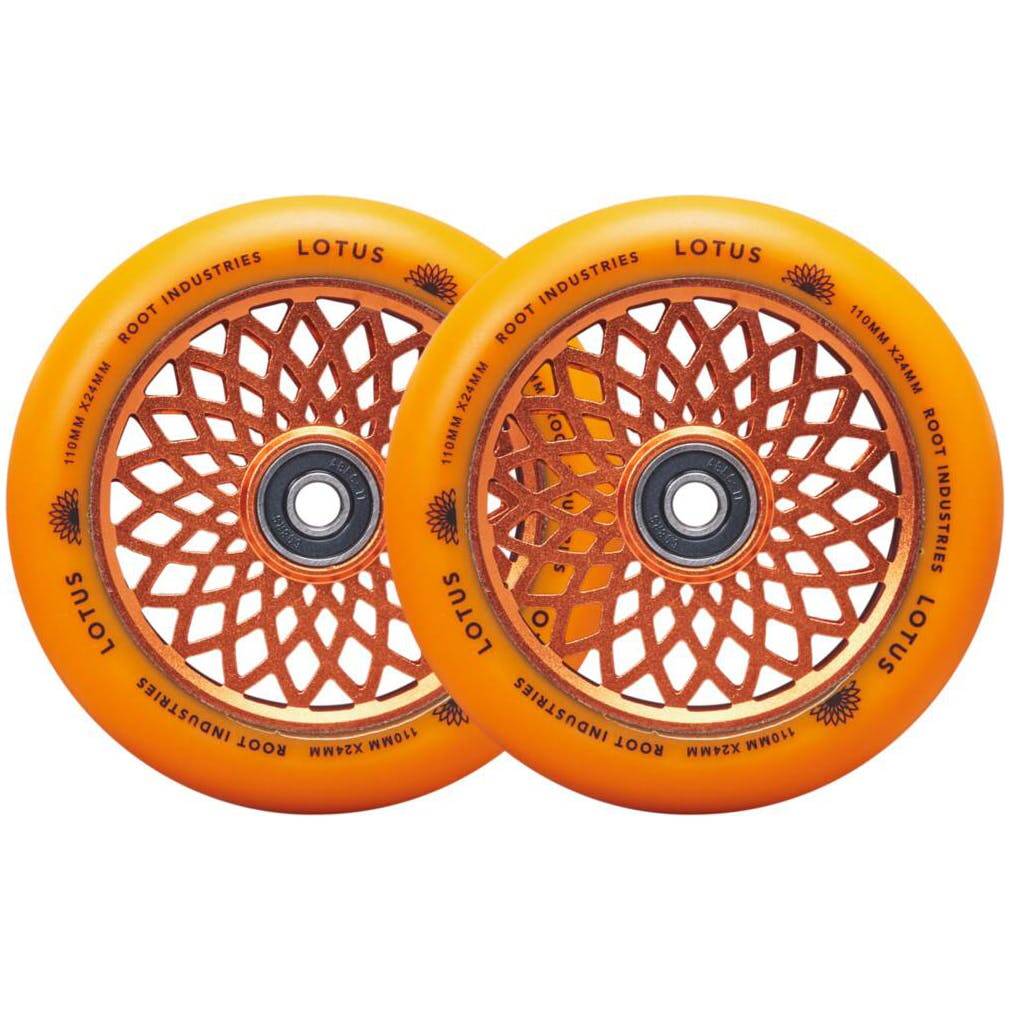 Root Industries Lotus 110mm Scooter Wheel - Radiant Orange
