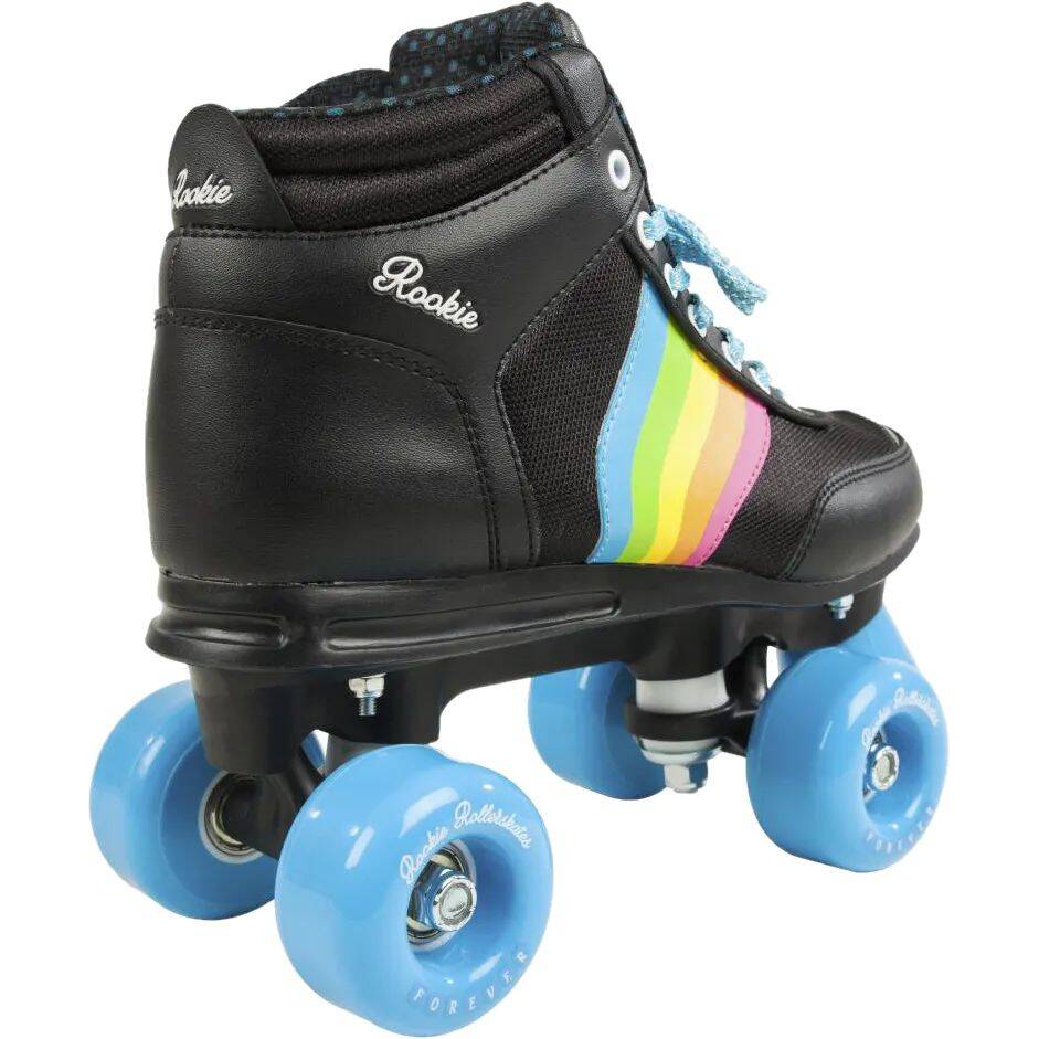 Rookie Forever Rainbow Quad Roller Skates - Black