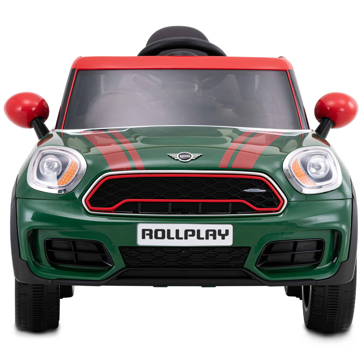 Rollplay Mini Countryman 12 Volt Premium Electric Ride On w/Remote Control - Green
