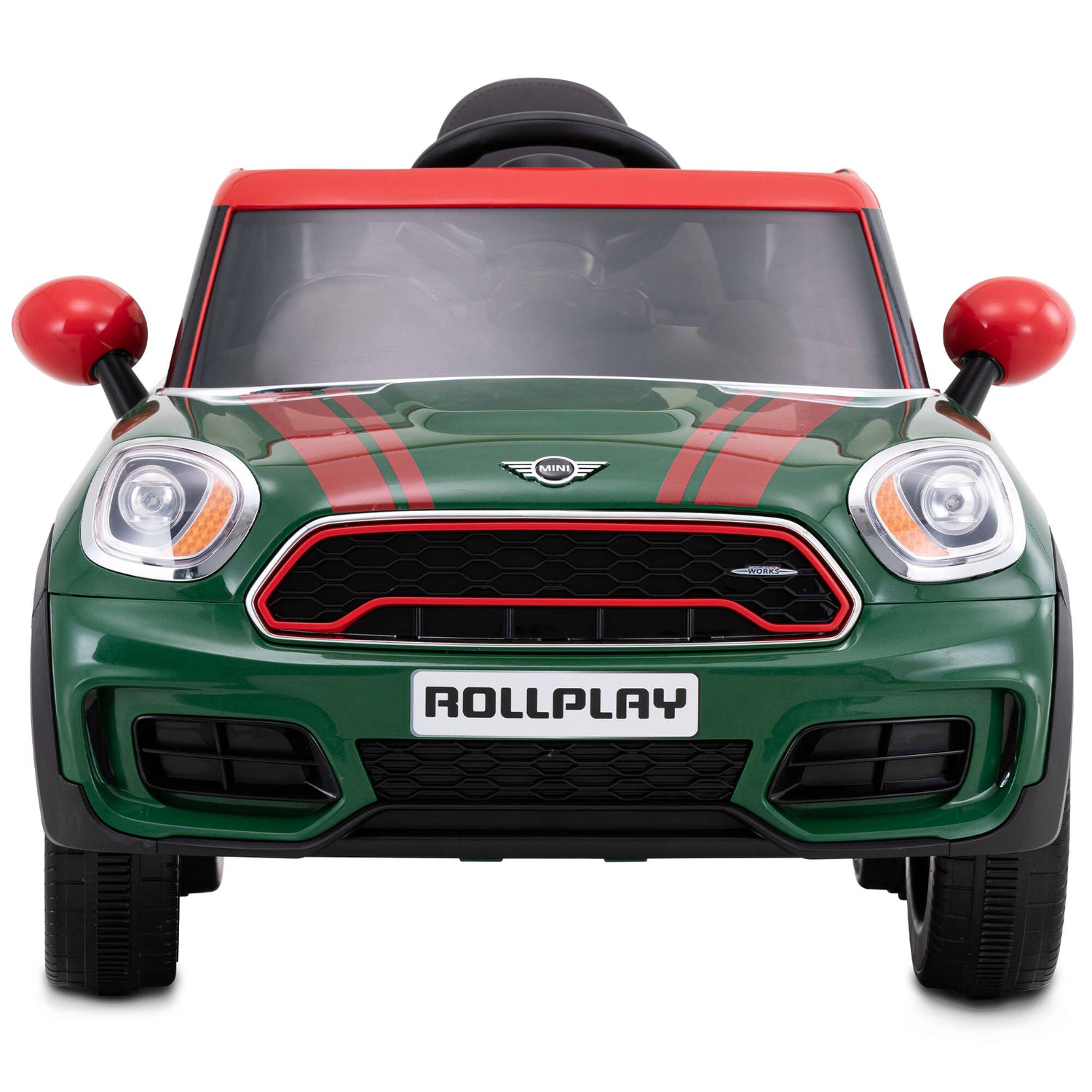 Rollplay Mini Countryman 12 Volt Premium Electric Ride On w/Remote Control - Green